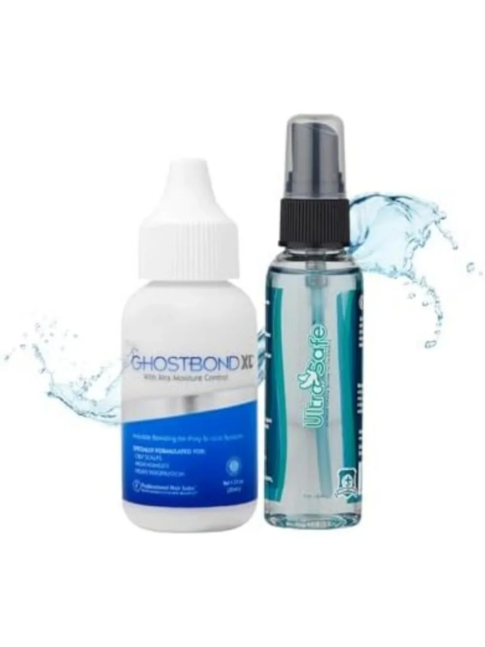 Invisible Lace Wig Glue & Gentle Non-Toxic Adhesive Remover Set - Water